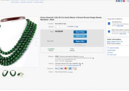 Emerald necklace – Catawiki auction