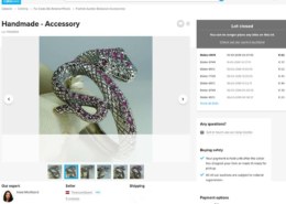 925 Sterling silver Snake bracelet with ruby on Catawiki – what’s the true market value?