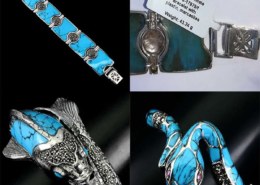 Beware of jewelry with FAKE TURQUOISE! It’s actually PLASTIC!!!