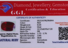 Are globalgemslab (GGL) gemstone certificates fake?