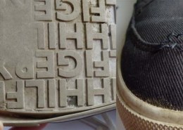 Are these Tommy Hilfiger textile sneakers counterfeit?